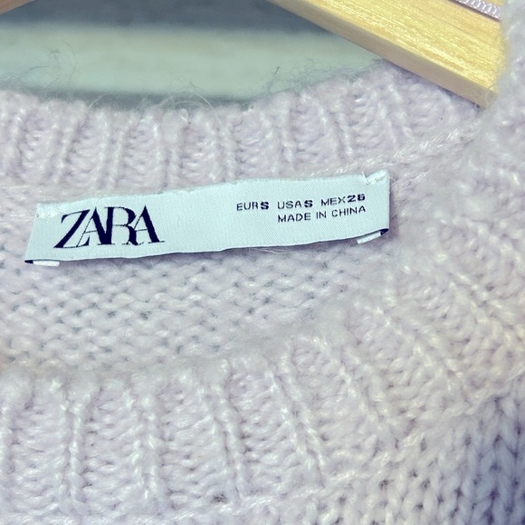 Zara Wool Blend Knit Sweater - Picture 4 of 11